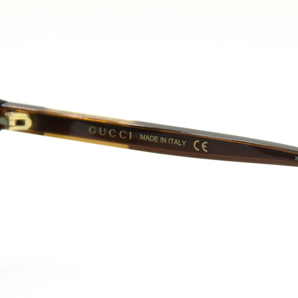 NEW GUCCI GG0935S 007 BROWN BLUE PILOT AUTHENTIC MEN SUNGLASSES 60-12-145 - Picture 8 of 11